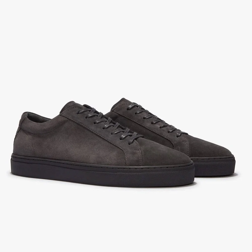 Uniform Standard Series 1 Sneaker Mens US 13 Triple Carbon Suede Portugal Grey